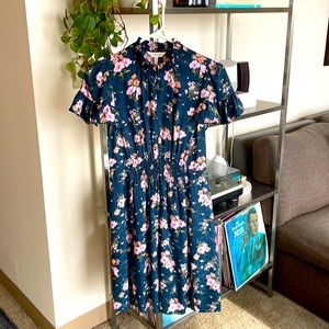 Rebecca Taylor floral midi dress.